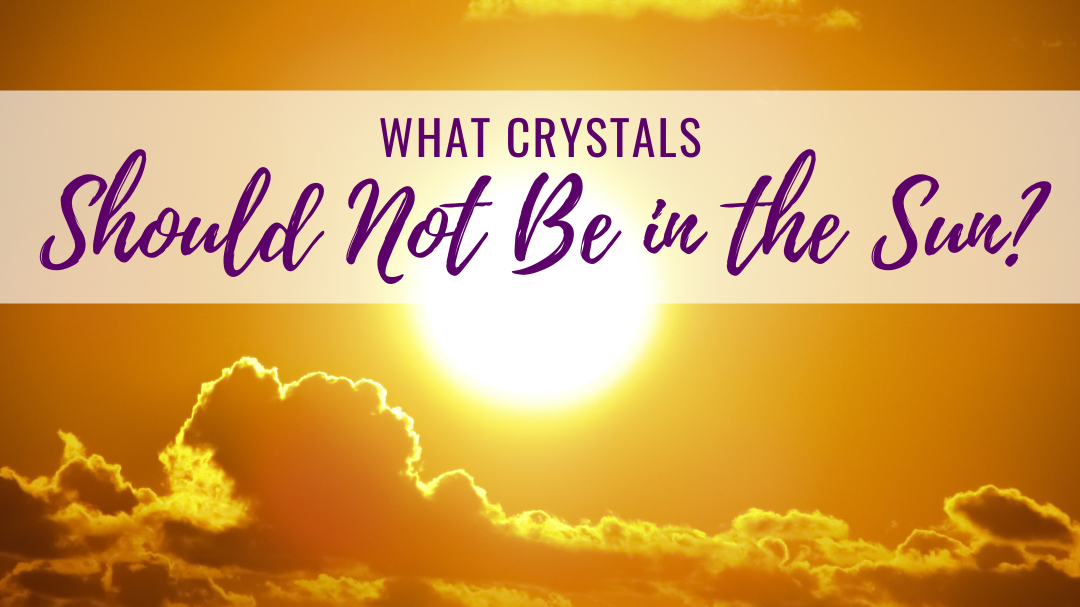 What Crystals Should Not Be in the Sun? Cosmic Cuts