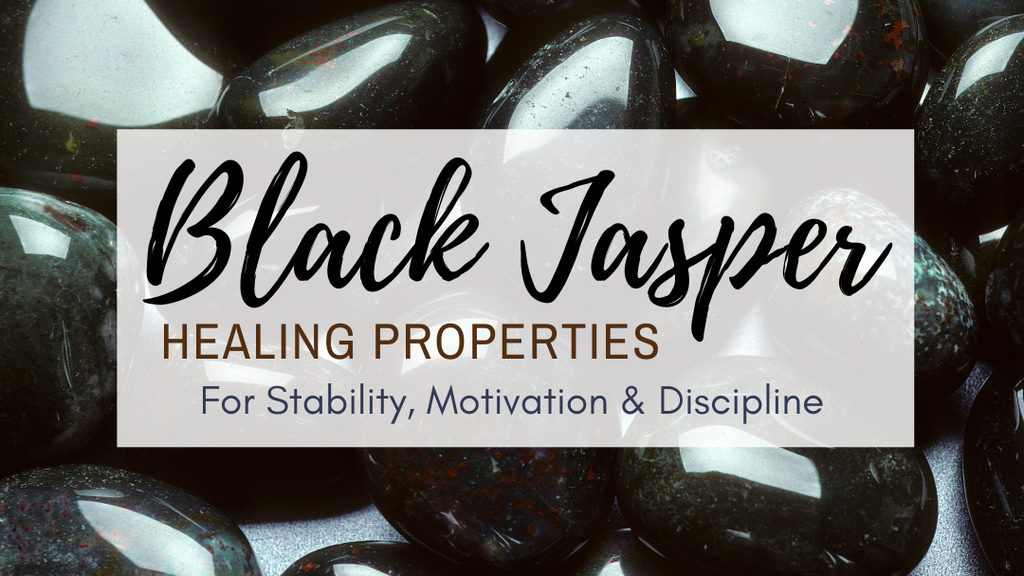 Black jasper crystal deals meaning