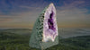 "REMEMBER TO BREATHE" Amethyst Geode Cathedral 10.25 VERY High Quality AG-8