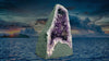 "MAKE THE MOST OF LIFE" Huge Amethyst Geode 17.50 VERY High Quality AG-36