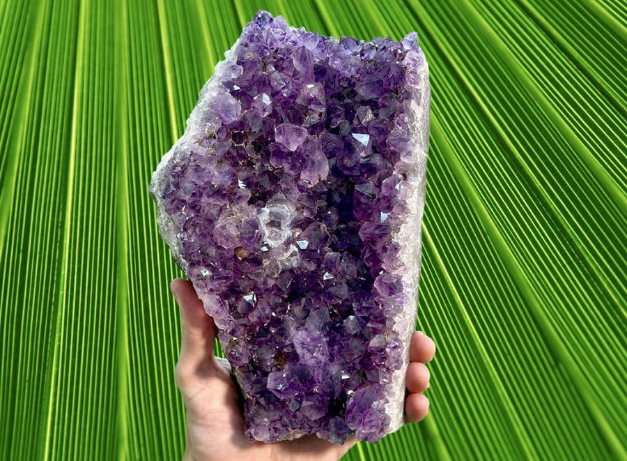 Amethyst Geode Druze VERY High Quality