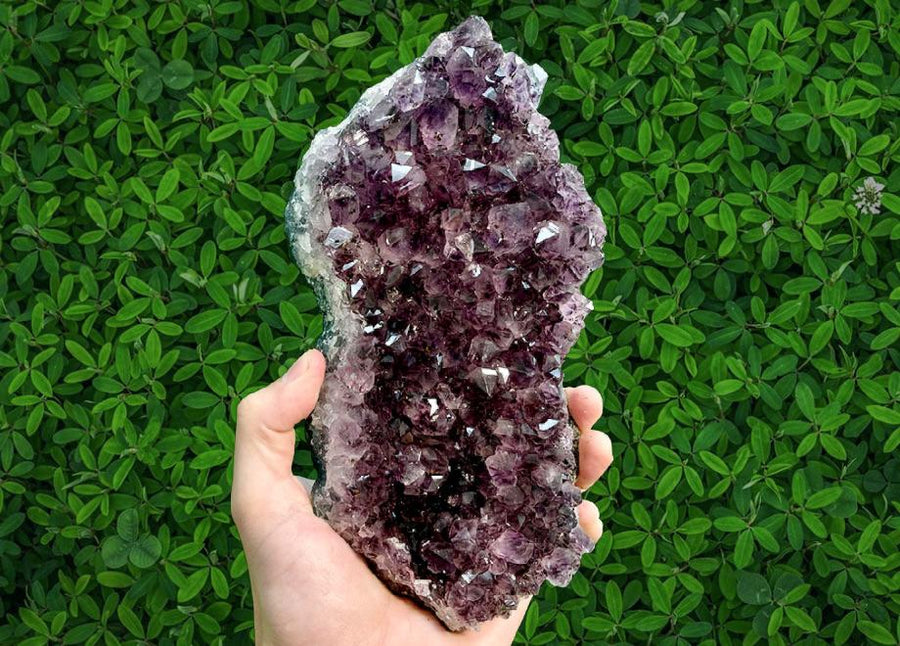 Amethyst Geode Druze VERY High Quality