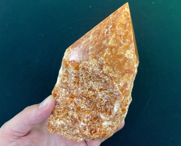 "FRUIT OF KNOWLEDGE" Orchard Calcite High Quality Crystal Point