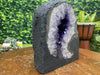 Amethyst Geode Cathedral "PURPLE LAZER BEAM" 7.00 High Quality Gorgeous Luster Agate Rim NS-121