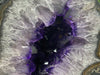 Amethyst Geode Cathedral "PURPLE LAZER BEAM" 7.00 High Quality Gorgeous Luster Agate Rim NS-121