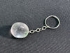 "ONE DROP OF WISDOM" Clear Quartz High Quality Keychain