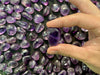 Tumbled Amethyst Stone - DIVINE LIGHT Healing Gemstone GOOD VIBES