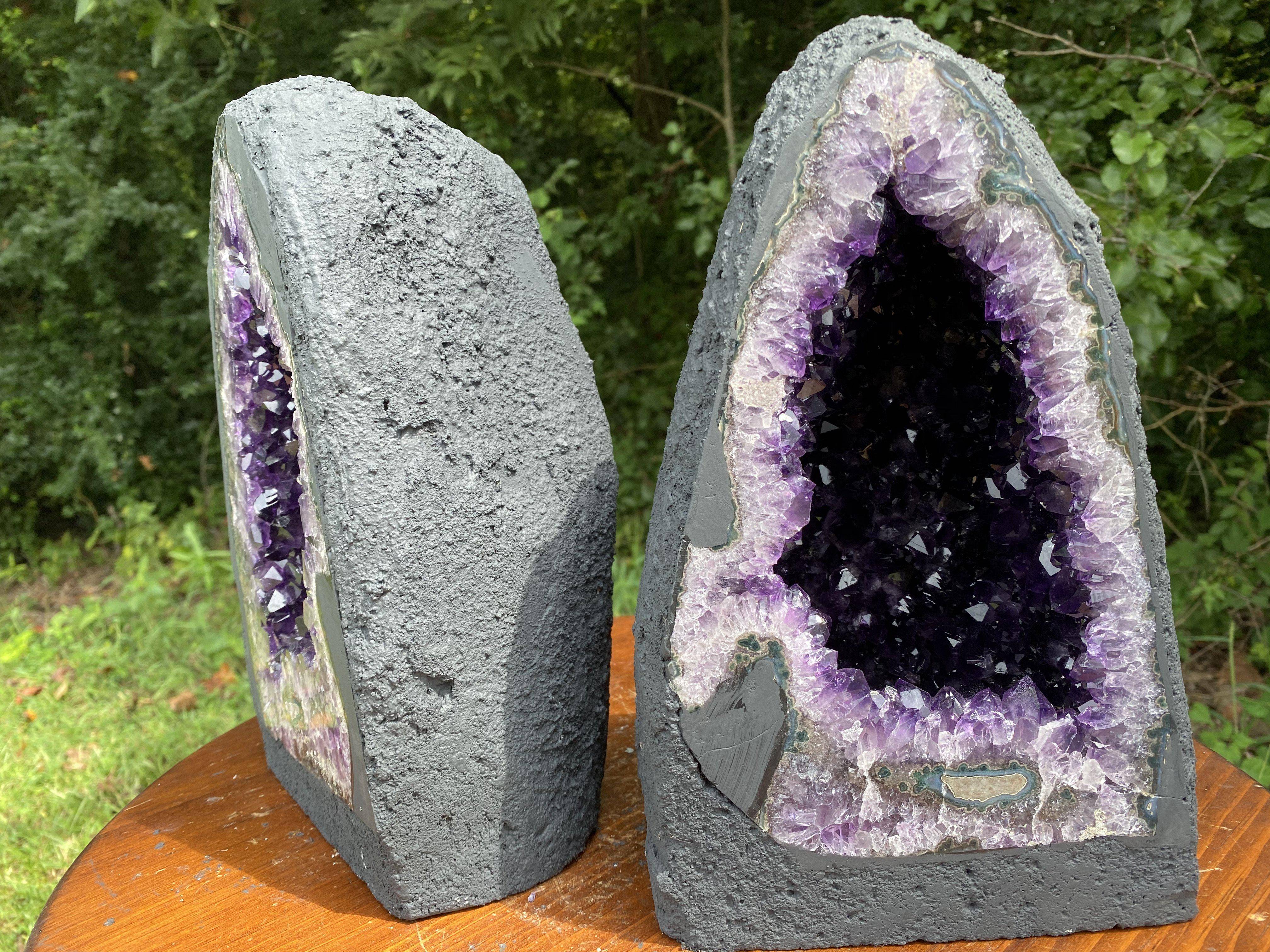 DEEP Amethyst Geode 