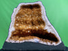 "UNLIMITED ABUNDANCE" Citrine Geode Cathedral 15.25 High Quality Feng Shui CG-62