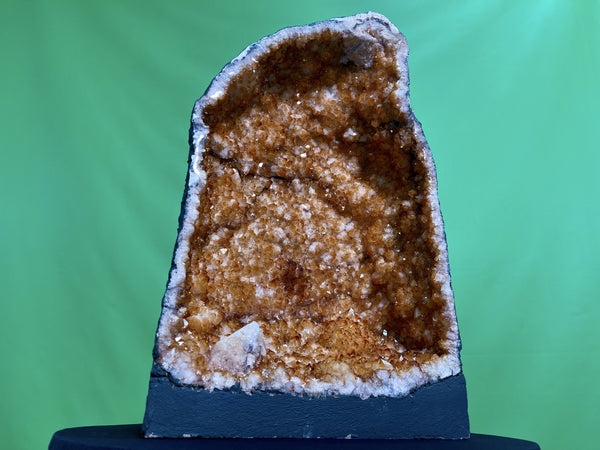 "GOLDEN OPPORTUNITY" Citrine Geode Cathedral 20.25 High Quality Feng Shui CG-83