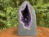 "STARLIGHT" Deep Amethyst Geode Cathedral 8.00 High Quality Agate Rim NS-259