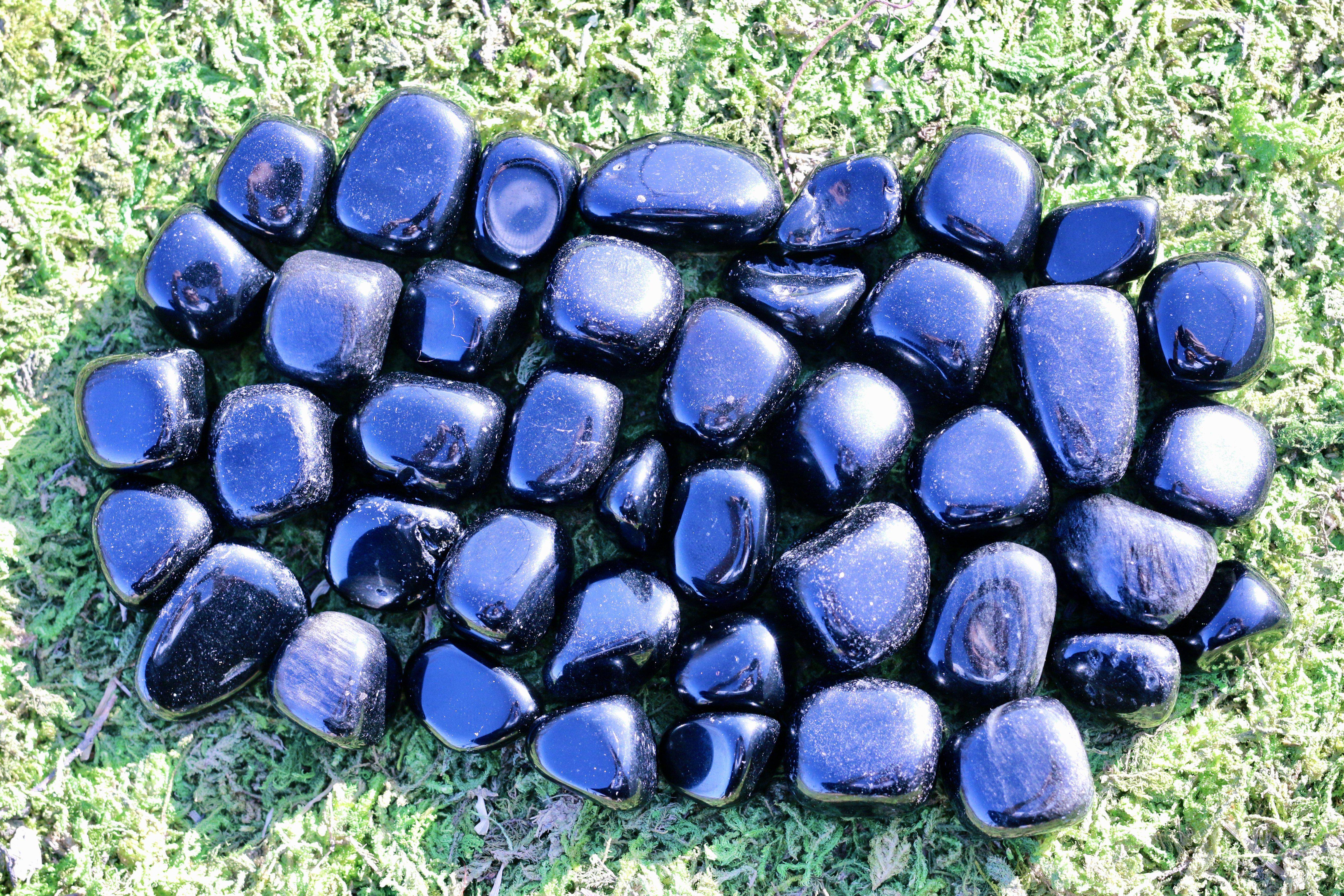 Black Obsidian DEEP SOUL HEALING & TRANSFORMATION Healing Gemstone