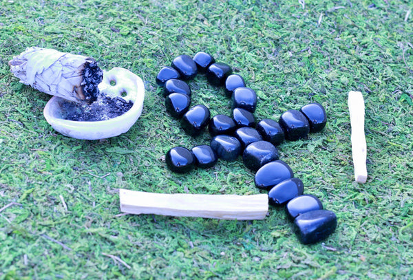 Black Obsidian DEEP SOUL HEALING & TRANSFORMATION Healing Gemstone