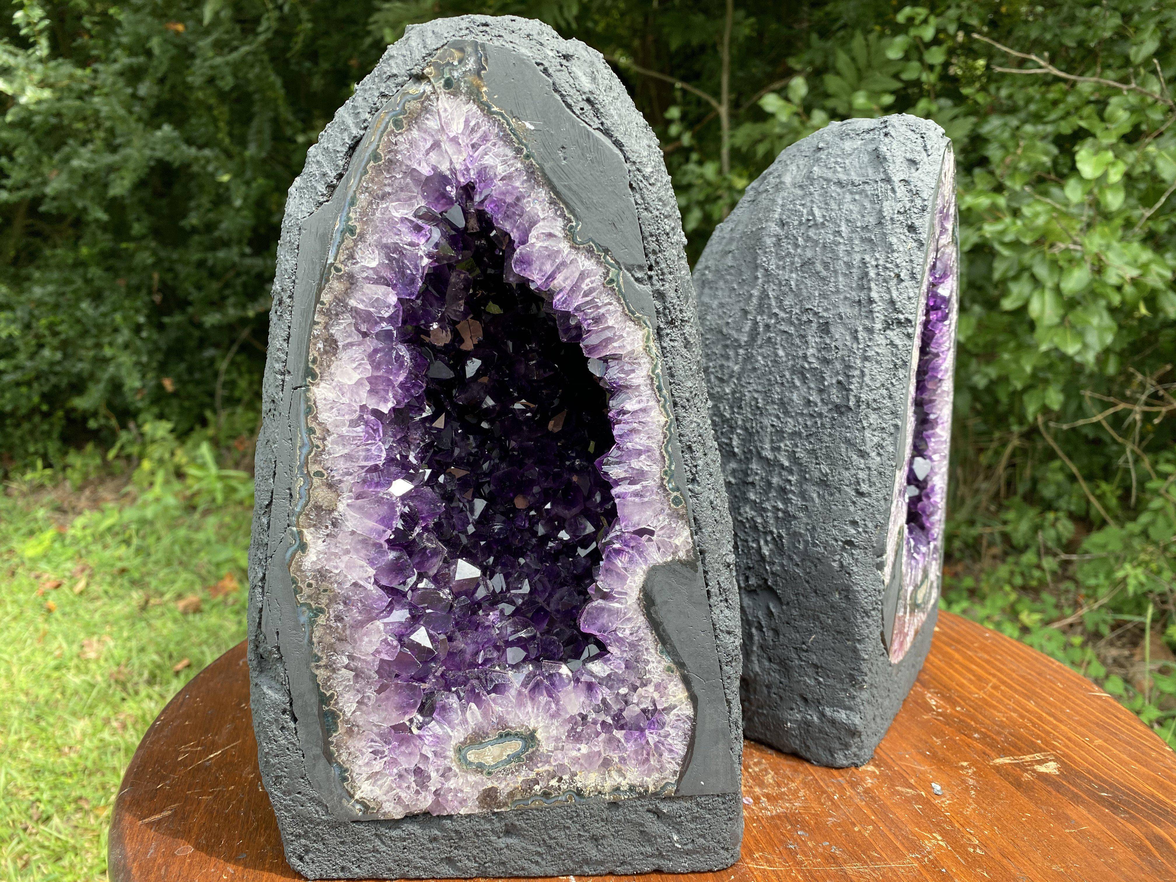 DEEP Amethyst Geode 