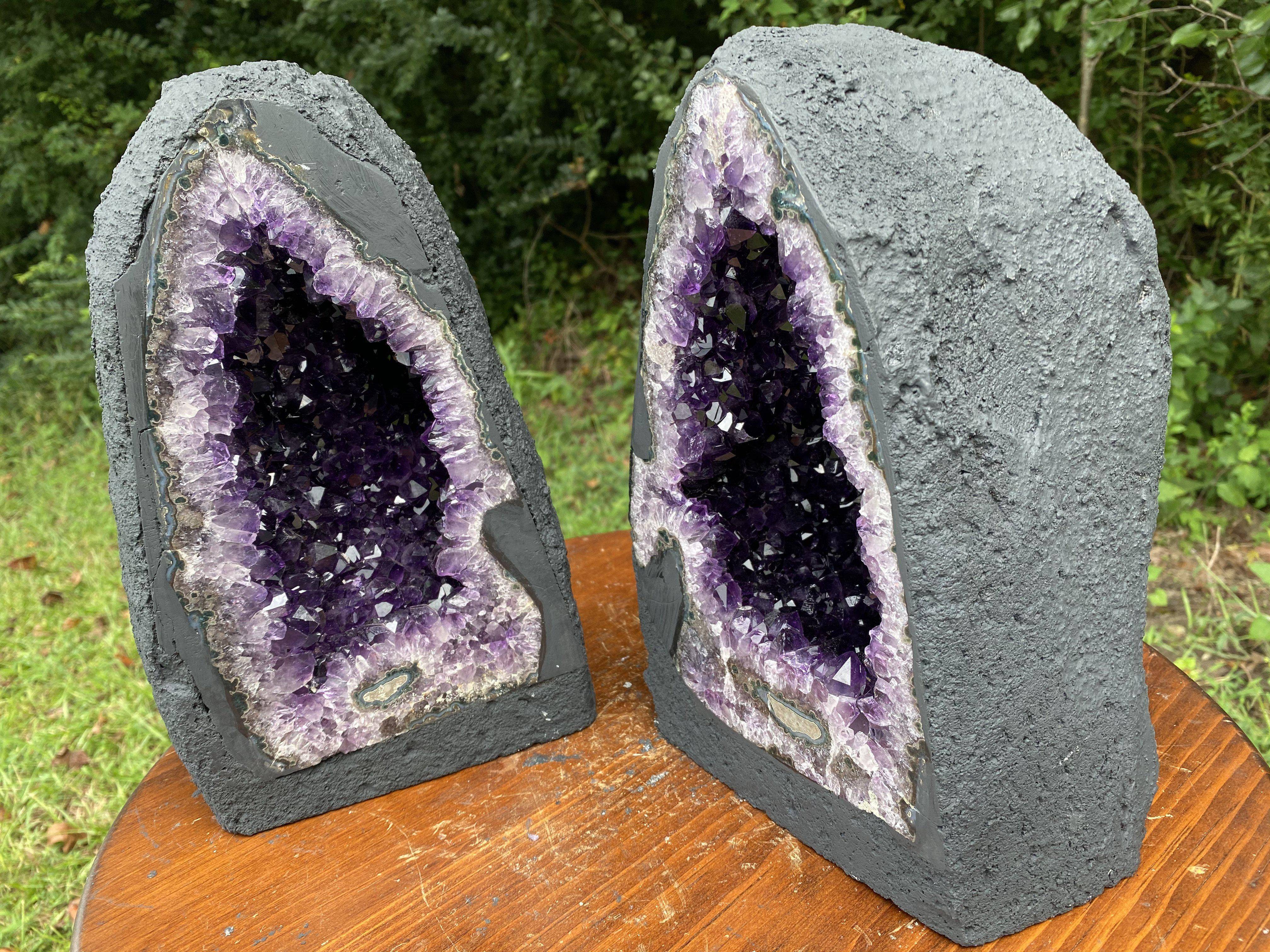 DEEP Amethyst Geode 