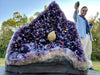 "MAGIC MOUNTAIN" Huge Amethyst Geode 42.00 Very High Quality Crystal XA-1