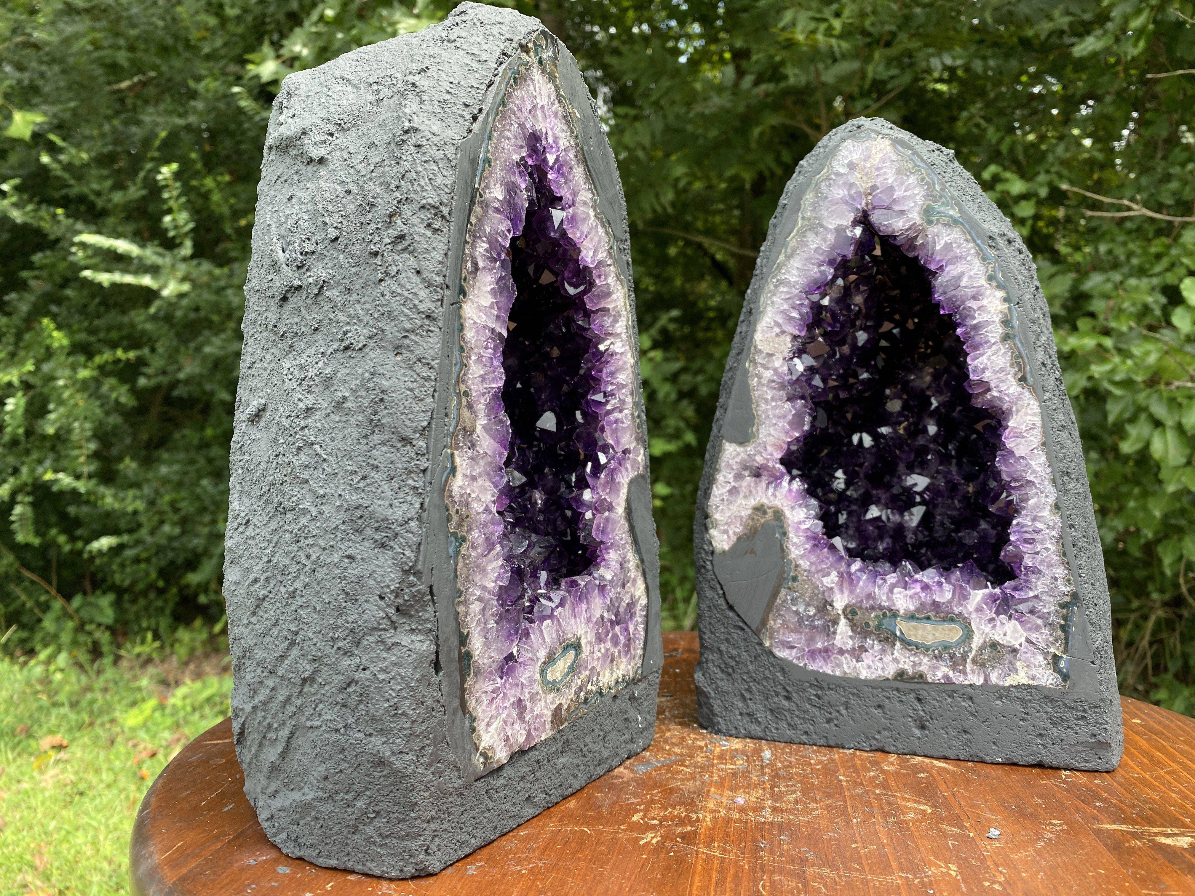 DEEP Amethyst Geode 