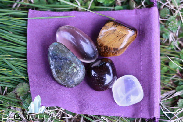 Wealth Healing Gemstone Collection Set