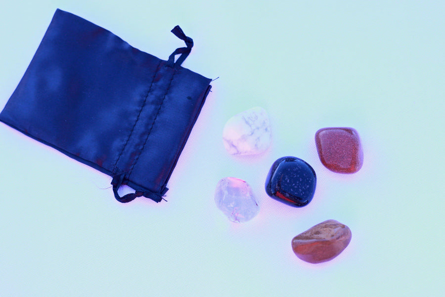 "Weight Loss" Healing Gemstone Collection Bag