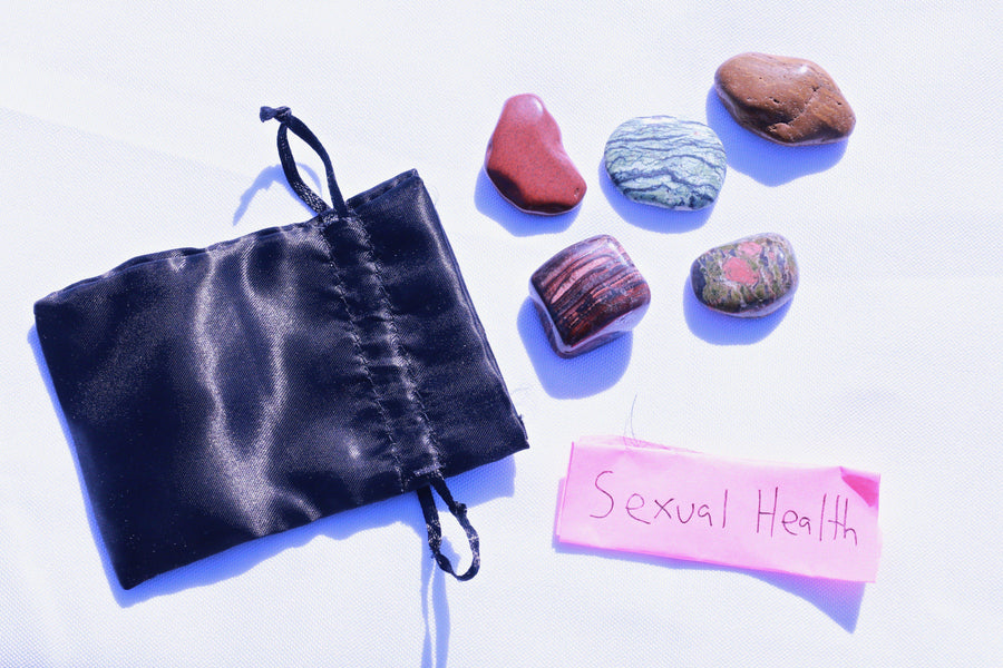 "Sexual Health" Healing Gemstone Collection Bag