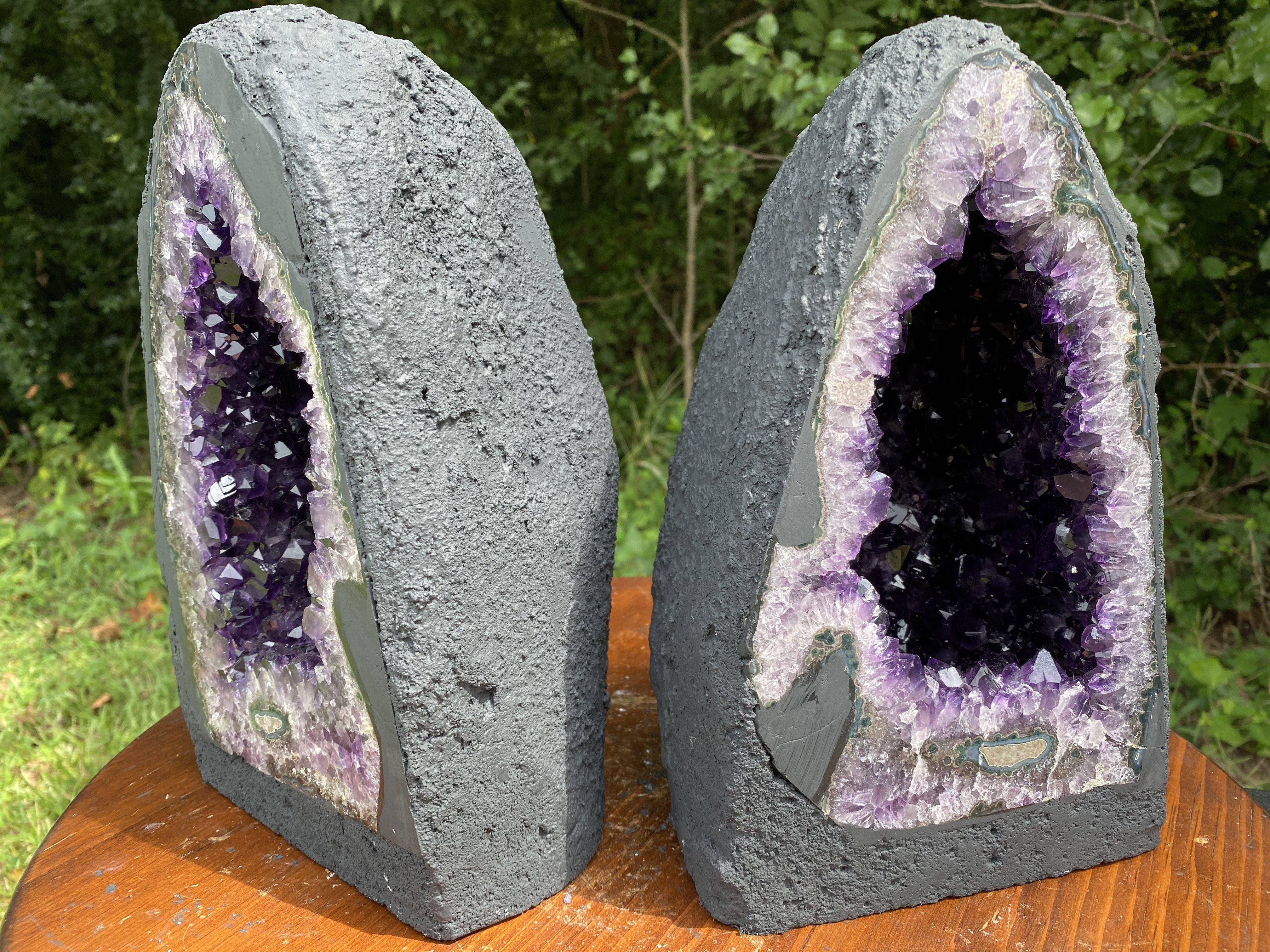 DEEP Amethyst Geode 