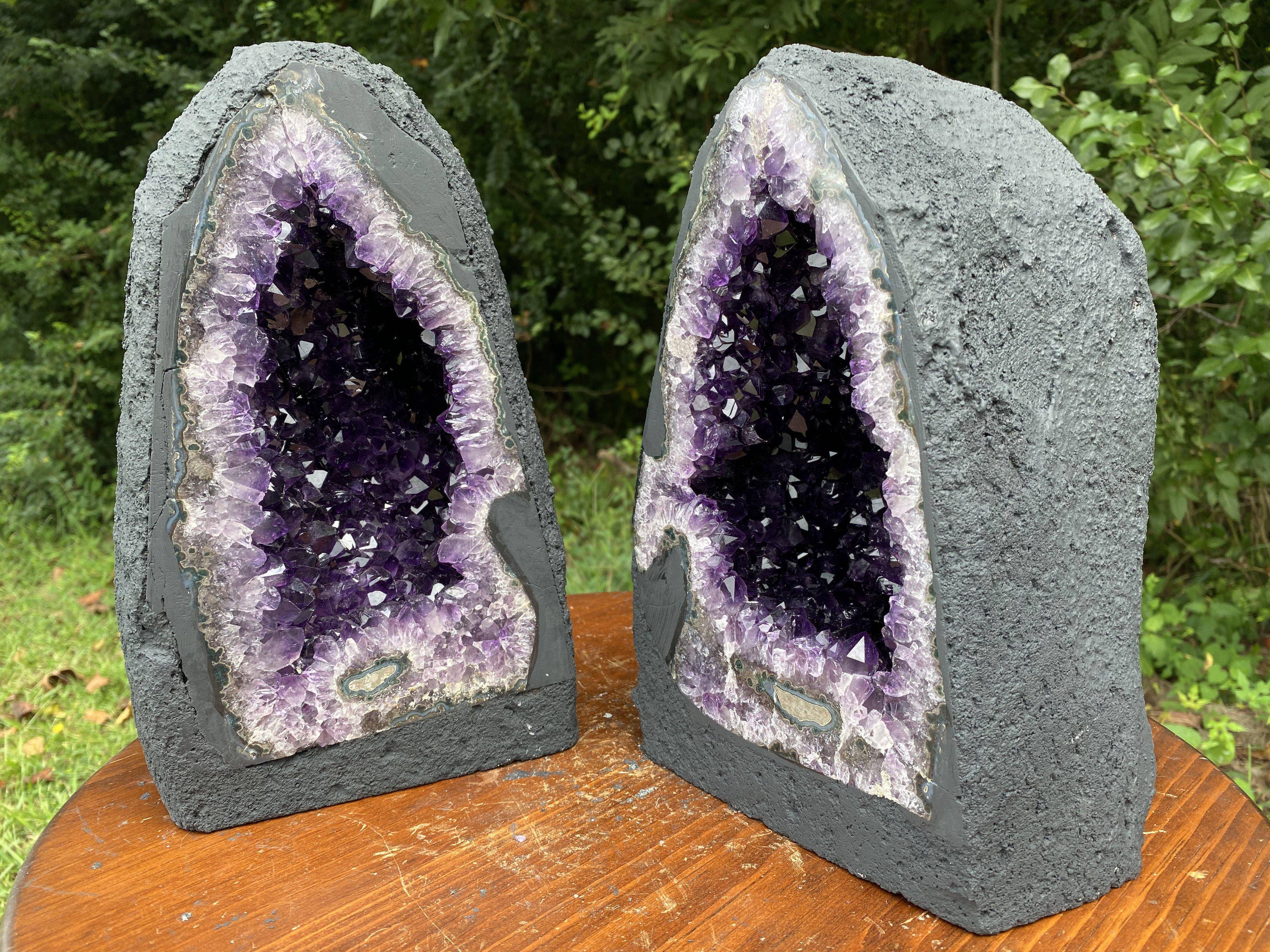 DEEP Amethyst Geode 