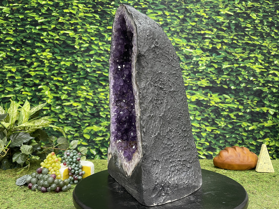 "SPIRITUAL SAFE HAVEN" Huge Amethyst Geode 20.00 High Quality Brazil Cathedral NS-503