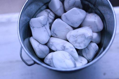 Howlite Tumbled Stones-Cosmic Cuts