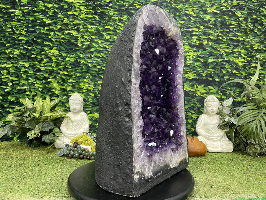 "FESTIVAL OF LIGHTS" Huge Amethyst Geode High Quality 23.00 Wide Cathedral NS-521