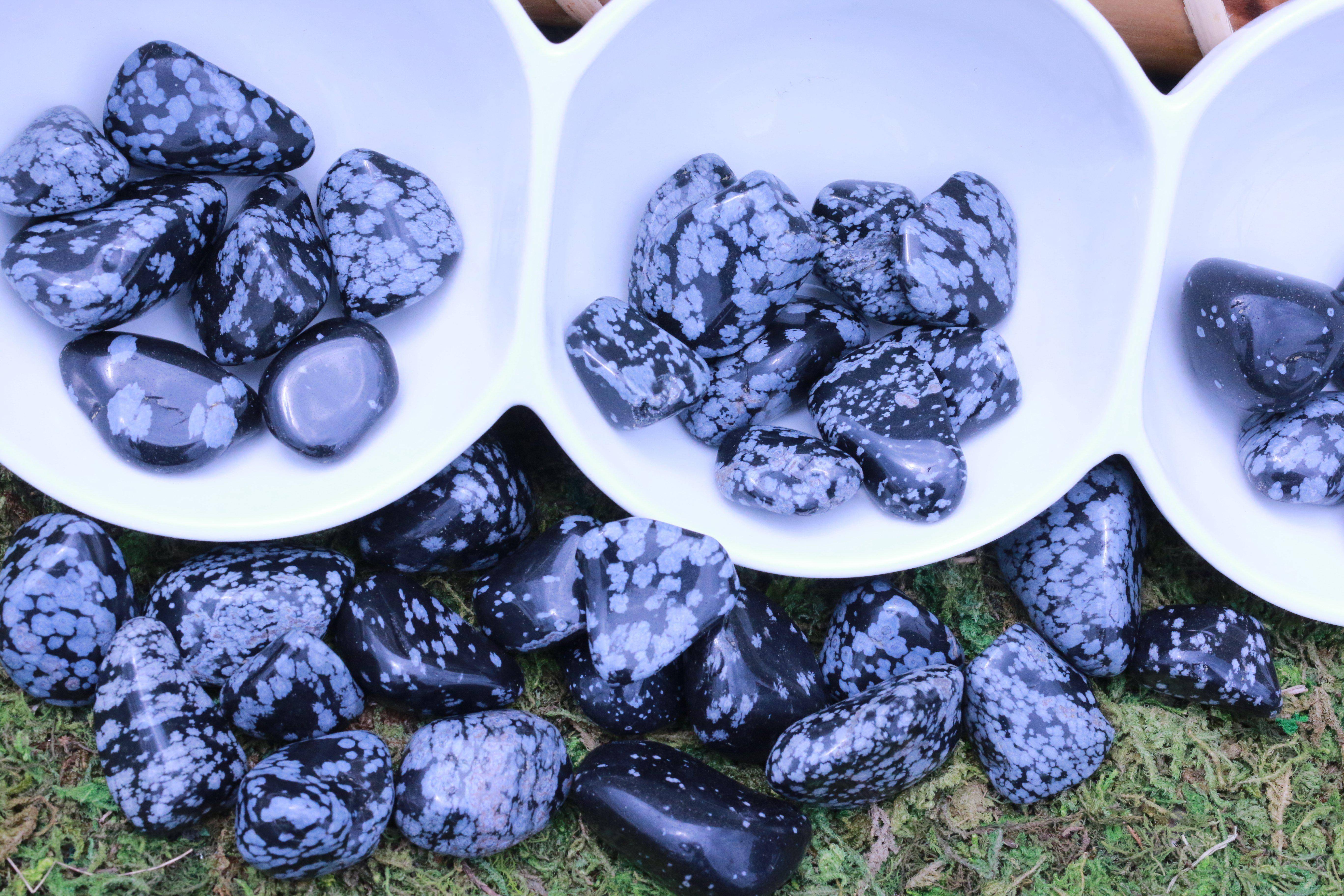 Snowflake Obsidian LIGHTEN THE DARKNESS Purity Healing Gemstone