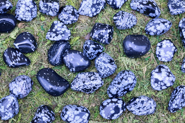 Snowflake Obsidian LIGHTEN THE DARKNESS Purity Healing Gemstone