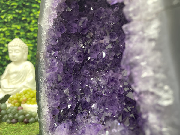 "PURE JOY" Amethyst Geode Cathedral 14.00 Brazil High Quality NS-536