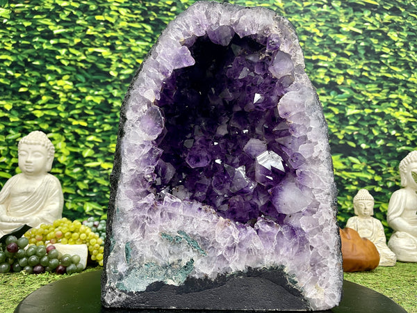 "REJUVENATING RADIANCE" High Quality Amethyst Geode 15.00 Cathedral Brazil High Quality NS-540