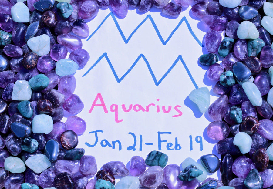 Healing Gemstone Collection Set for Aquarius
