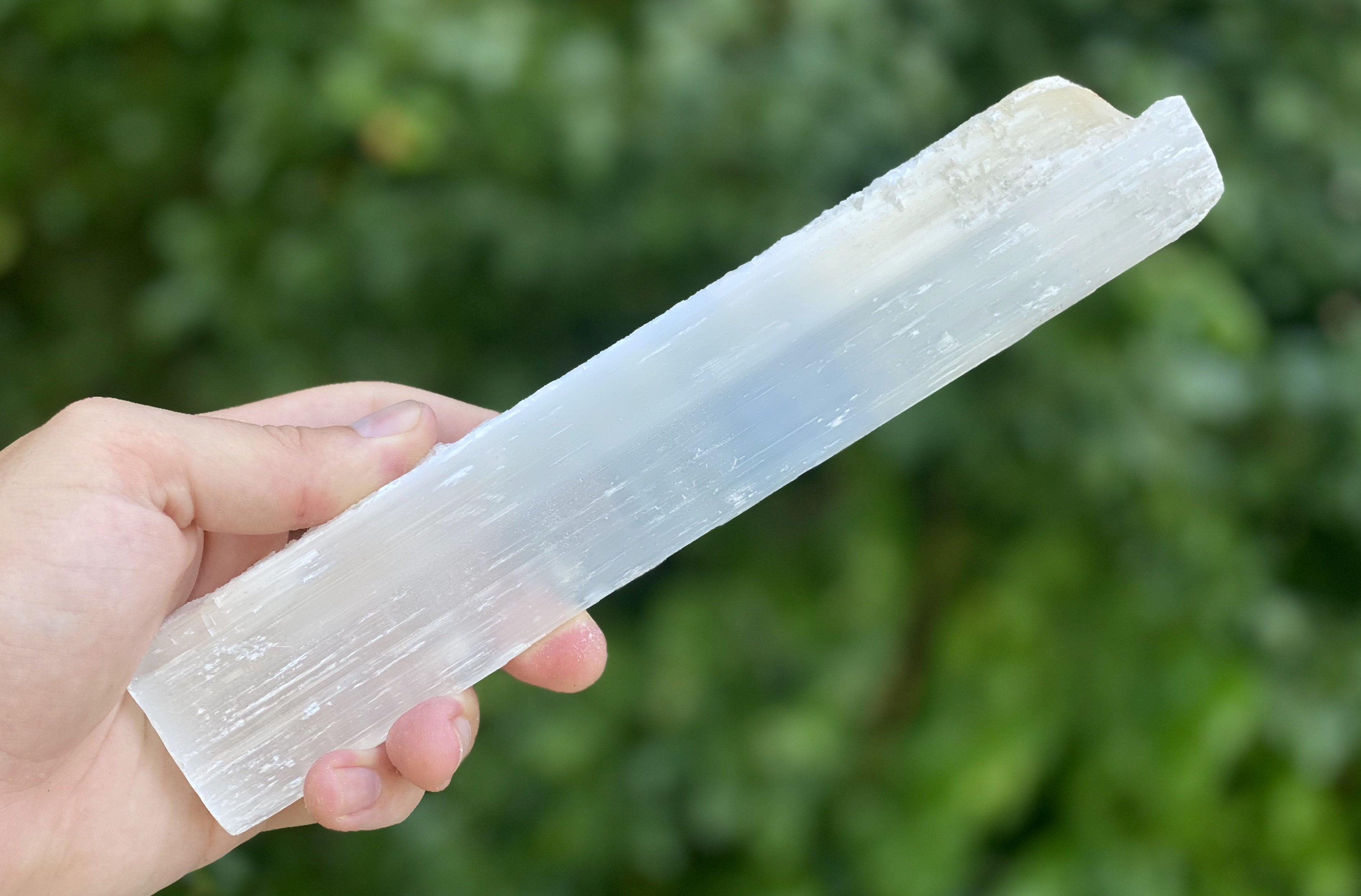 Selenite Stone Wand 