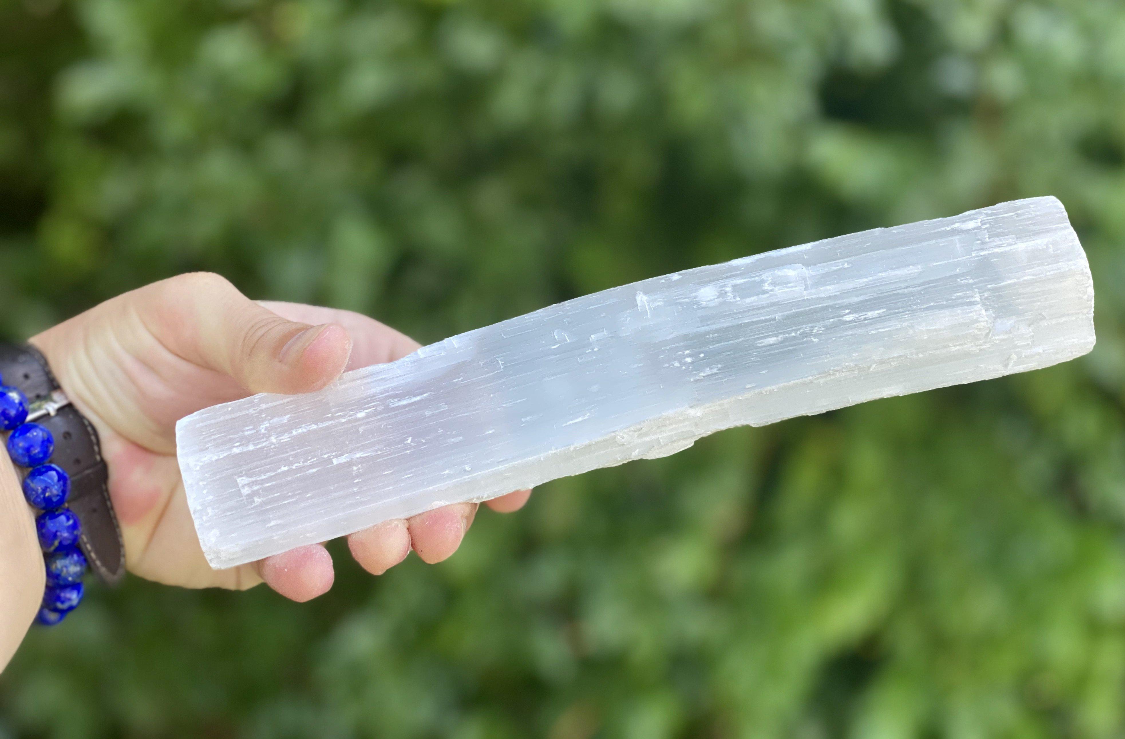 Selenite Stone Wand 