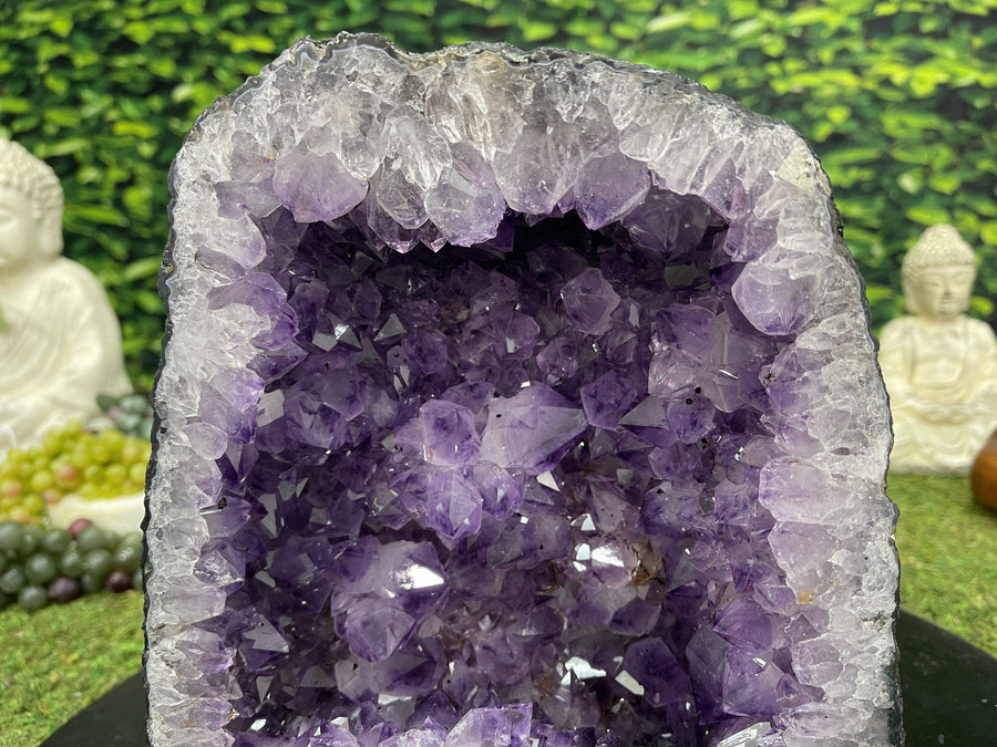 "FAR OUT STARMAN" Amethyst Geode Cathedral 10.00 High Quality Brazil NS-580