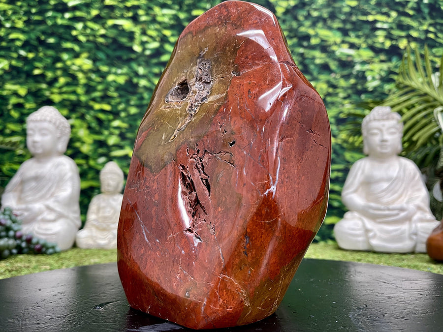 "PRIMORDIAL POWER" Red Jasper Specimen 9.00 High Quality Rare Mineral NS-696