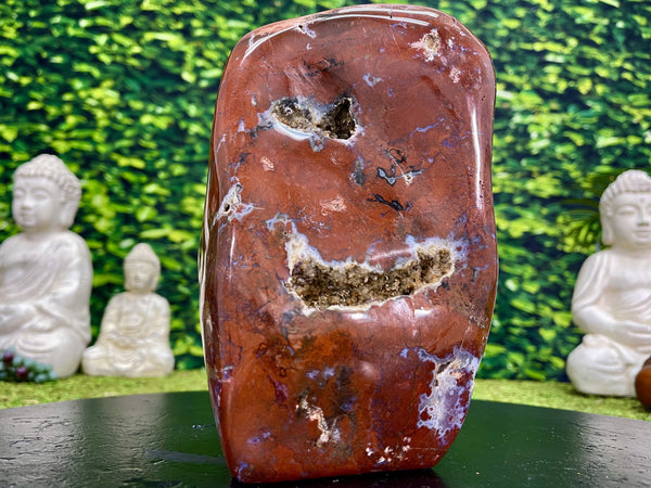 "BEATING HEART OF MOTHER EARTH" High Quality Red Jasper Specimen 8.00 High Quality Rare Mineral NS-697