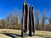 "ETHEREAL GATEWAY" Huge Amethyst Geode Pair 76.00 High Quality Cathedrals XS-5