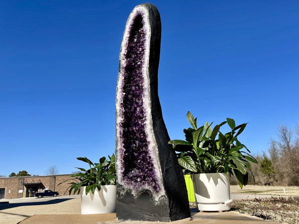 "BEACON OF BRILLIANCE" Amethyst Geode Cathedral 53.00 High Quality Brazil XS-3