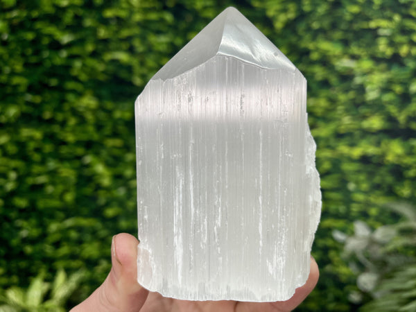 "MAGICAL MAGNIFIERS" Selenite Wand Points HIGH QUALITY Healing Crystal