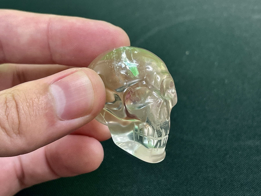 "BONESY" Crystal Skull High Quality Clear Quartz