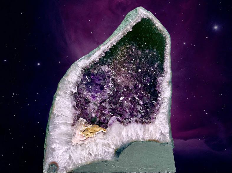 Amethyst Geode Cathedral 14.00 VERY High Quality AG-26
