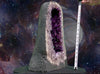 "ULTIMATE UNIVERSE" Huge Amethyst Geode Cathedral 19.25 VERY High Quality AG-41