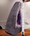 "CALM THE MIND" Amethyst Geode Cathedral 17.75 VERY High Quality DAG-46