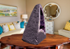 "POSITIVITY PORTAL" Amethyst Geode Cathedral 14.00 VERY High Quality DAG-63