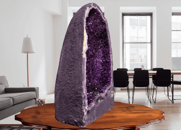 "DREAM LIFE" Amethyst Geode Cathedral 23.50 VERY High Quality DAG-70