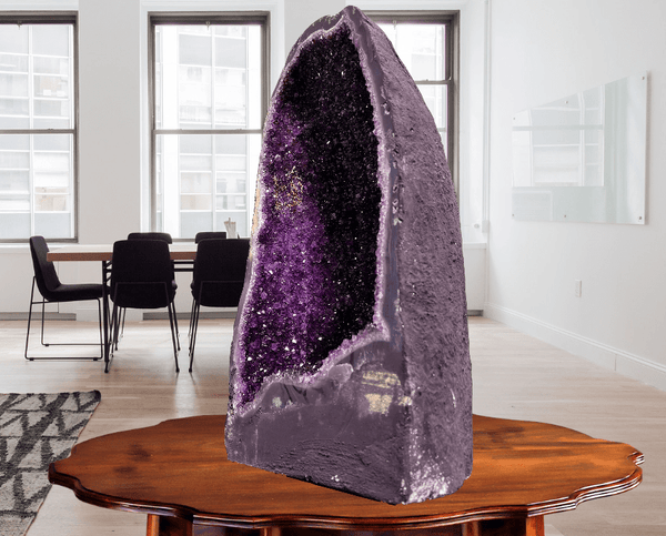 "DREAM LIFE" Amethyst Geode Cathedral 23.50 VERY High Quality DAG-70