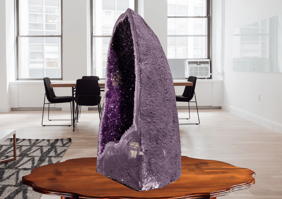 "DREAM LIFE" Amethyst Geode Cathedral 23.50 VERY High Quality DAG-70